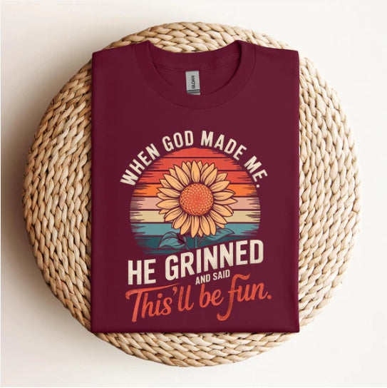 Loose Men's And Women's Round Neck Short Sleeve